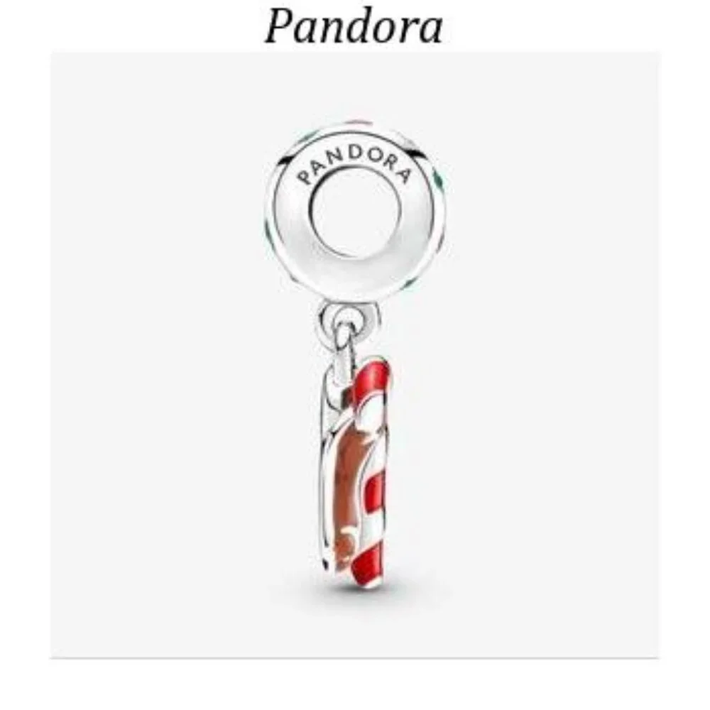 Authentic Pandora Gingerbread Man Dangle Charm